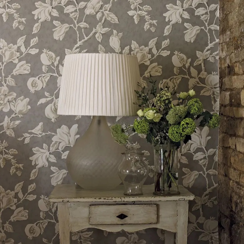 NEW Sanderson Magnolia & Pomegranate Wallpaper (1 roll)